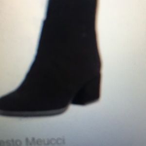 Sesto Mucci comfort wedge booties, iblack 7M